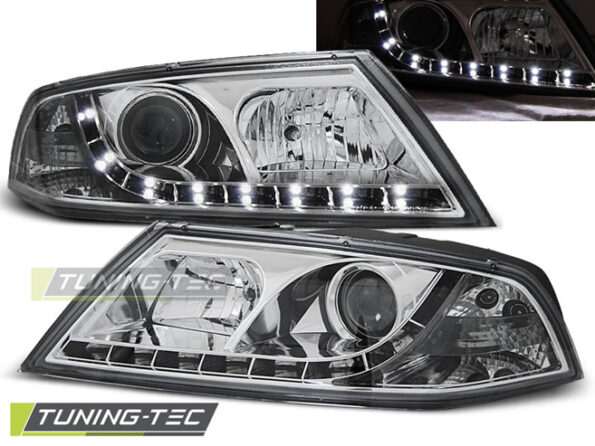 Φανάρια DAYLIGHT χρωμίου για SKODA OCTAVIA 2 03.04-08