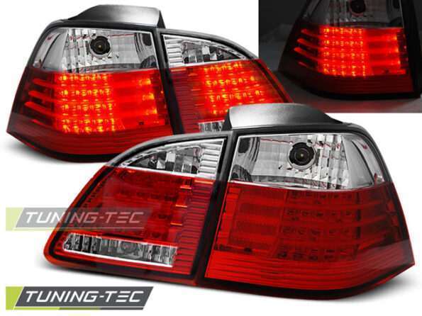 Πίσω φανάρια led Κόκκινο Λευκό για BMW E61 04-03.07
