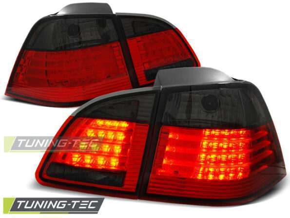 Πίσω φανάρια  led Κόκκινο SMOKE για BMW E61 04-03.07