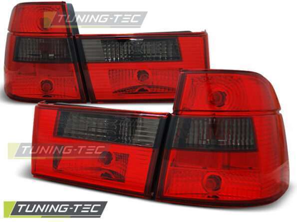 TAIL LIGHTS Κόκκινο SMOKE για BMW E34 91-96 TOURING