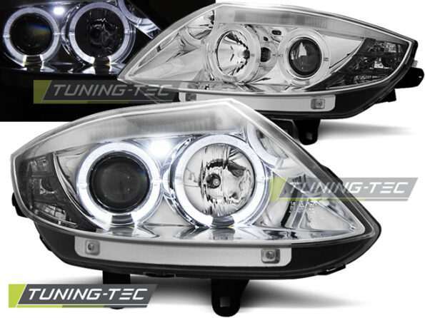 Φανάρια ANGEL EYES χρωμίου για BMW Z4 E85 E86 02-08
