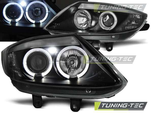Φανάρια ANGEL EYES Μαύρο για BMW Z4 E85 E86 02-08