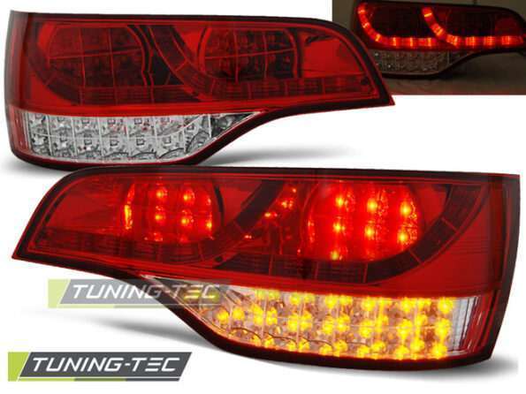Πίσω φανάρια  led Κόκκινο Λευκό για AUDI Q7 06-09