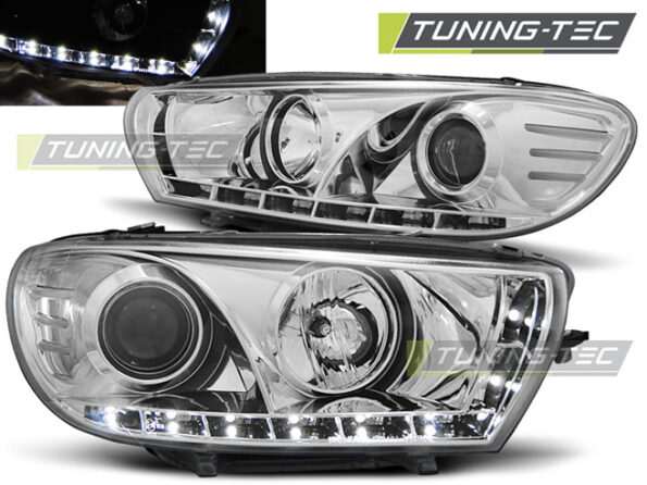 Φανάρια DAYLIGHT χρωμίου για VW SCIROCCO 08-04.14
