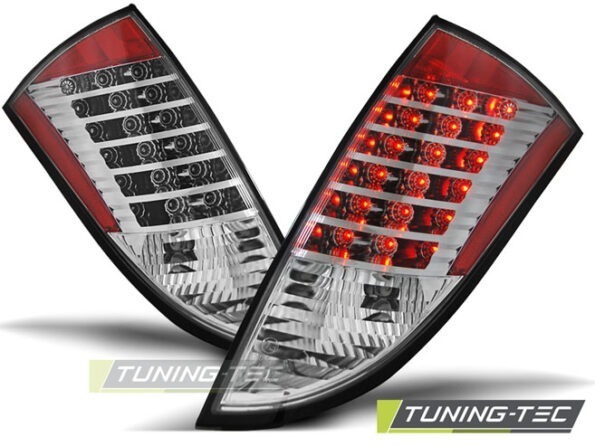 FORD FOCUS 1 HB 98-04 χρωμίου LED
