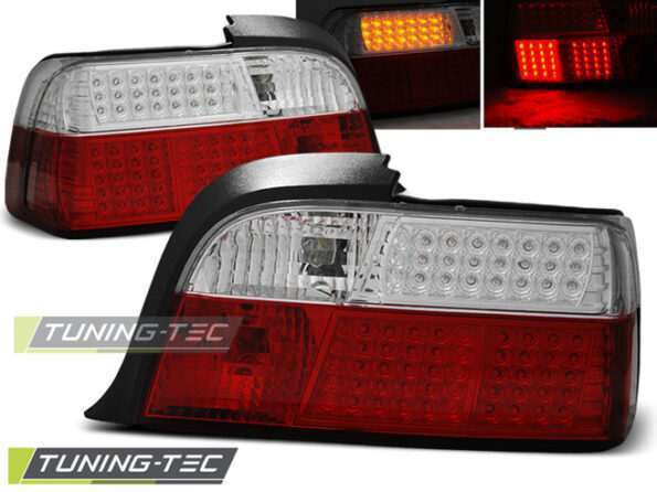 Πίσω φανάρια  led Κόκκινο Λευκό για BMW E36 12.90-08.99 COUPE