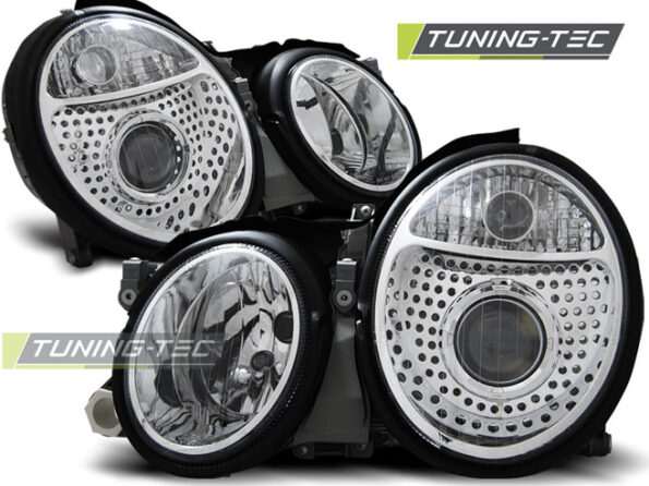 Φανάρια χρωμίου για MERCEDES W208 CLK 03.97-04.02