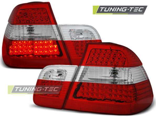 Πίσω φανάρια  led Κόκκινο Λευκό για BMW E46 05.98-08.01 SEDAN