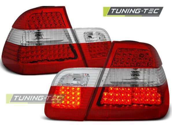 Πίσω φανάρια  led Κόκκινο Λευκό για BMW E46 09.01-03.05 SEDAN