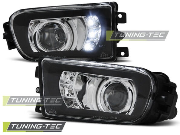 Προβολείς ομίχλης Μαύρο LED για BMW E39 09.95-06.03 / Z3 96-02
