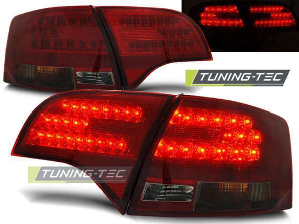 Πίσω φανάρια led Κόκκινο SMOKE για AUDI A4 B7 11.04-03.08 AVANT