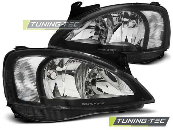 OPEL CORSA C 11.00-09.06 Μαύρο