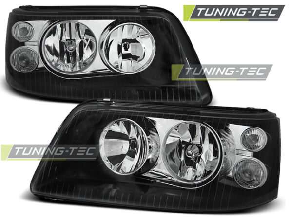 Φανάρια Μαύρο για VW T5 04.03-08.09