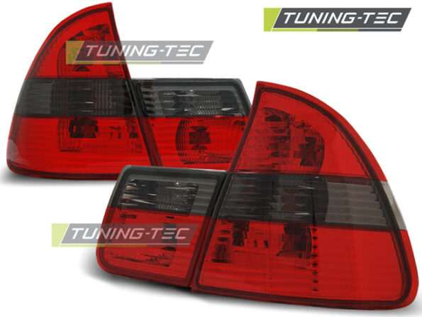 TAIL LIGHTS Κόκκινο SMOKE για BMW E46 99-05 TOURING