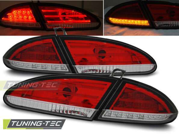 Πίσω φανάρια  led Κόκκινο Λευκό για SEAT LEON 06.05-09
