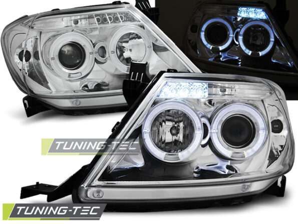 TOYOTA HILUX 05-11 ANGEL EYES χρωμίου