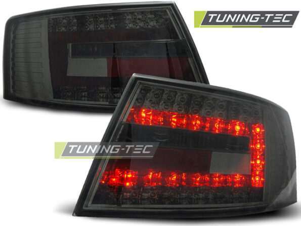 Πίσω φανάρια led SMOKE για AUDI A6 C6 SEDAN 04.04-08