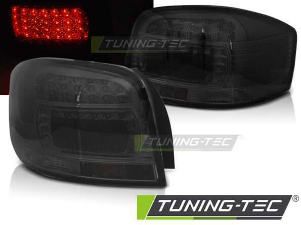 Πίσω φανάρια led SMOKE για AUDI A3 05.03-08