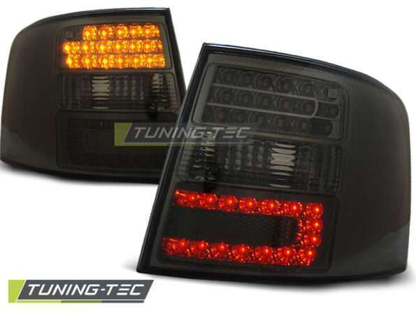 Πίσω φανάρια  led SMOKE για AUDI A6 05.97-05.04 AVANT