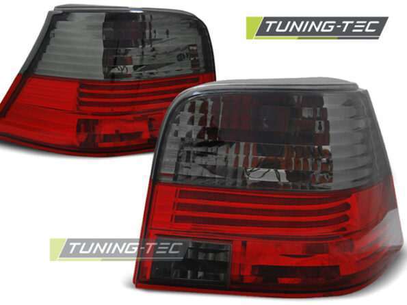 TAIL LIGHTS Κόκκινο SMOKE για VW GOLF 4 09.97-09.03