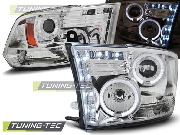 DODGE RAM 09-18 ANGEL EYES χρωμίου