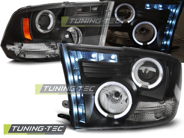 DODGE RAM 09-18 ANGEL EYES Μαύρο