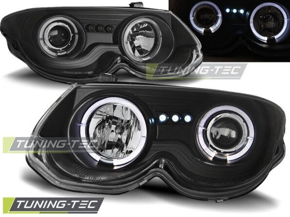 CHRYSLER 300 M 99-04 ANGEL EYES Μαύρο