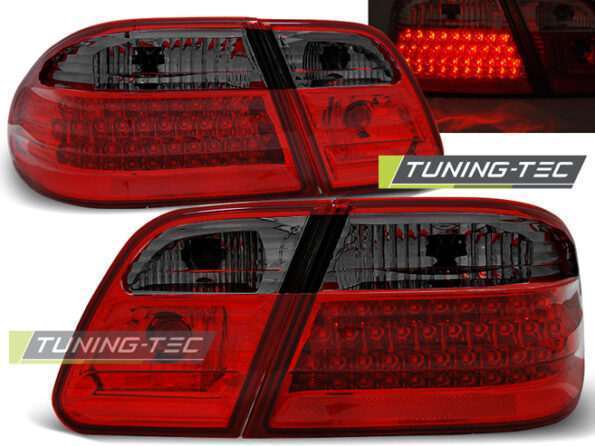 Πίσω φανάρια  led Κόκκινο SMOKE για MERCEDES W210 95-03.02