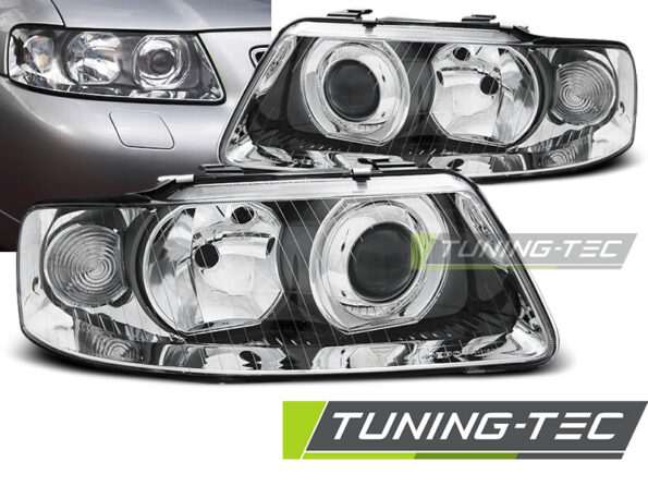 Φανάρια χρωμίου για AUDI A3 09.00-05.03