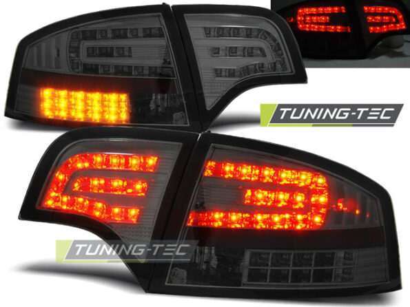 Πίσω φανάρια  led SMOKE για AUDI A4 B7 11.04-03.08 SEDAN