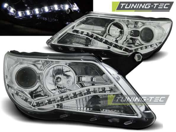 Φανάρια DAYLIGHT χρωμίου για VW TIGUAN 10.07-11