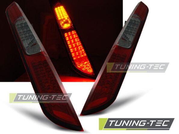 FORD FOCUS MK2 09.04-08 HB Κόκκινο SMOKE LED