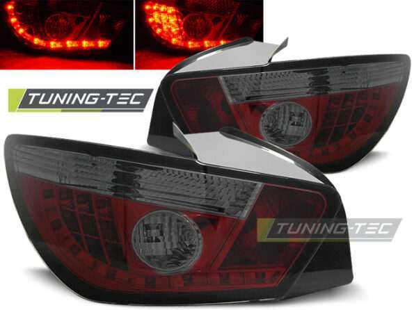 Πίσω φανάρια  led Κόκκινο SMOKE για SEAT IBIZA 6J 3D 06.08-