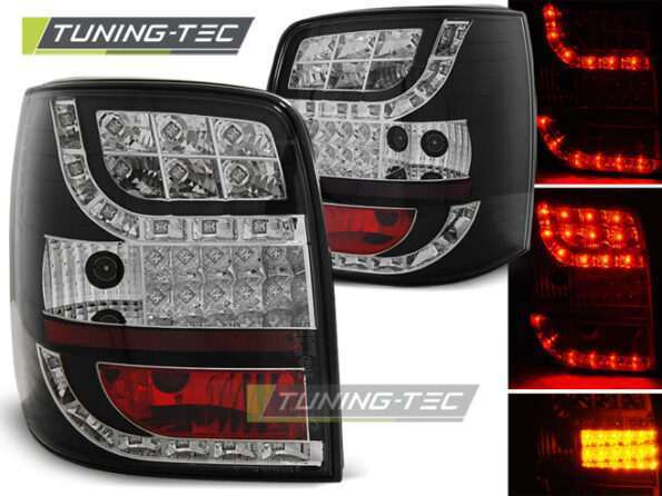 Πίσω φανάρια led Μαύρο LED INDICATOR για VW PASSAT B5 96-00 VARIANT