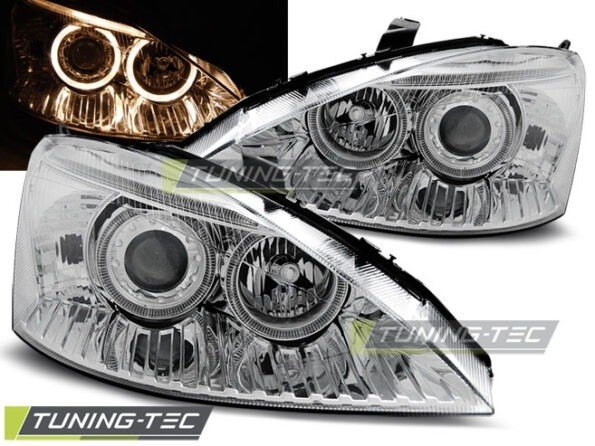 FORD FOCUS 10.98-10.01 ANGEL EYES χρωμίου