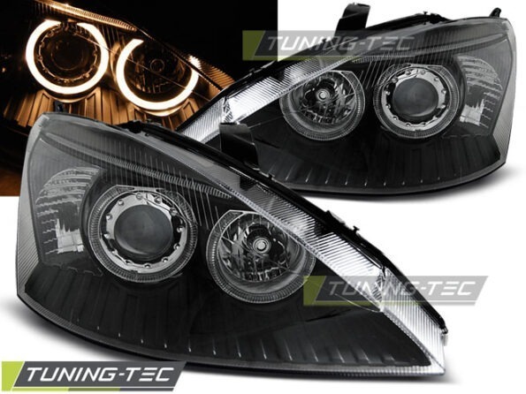 FORD FOCUS 11.01-10.04 ANGEL EYES Μαύρο