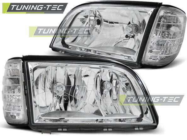 Φανάρια χρωμίου για MERCEDES W140 S-KLASA 03.91-10.98
