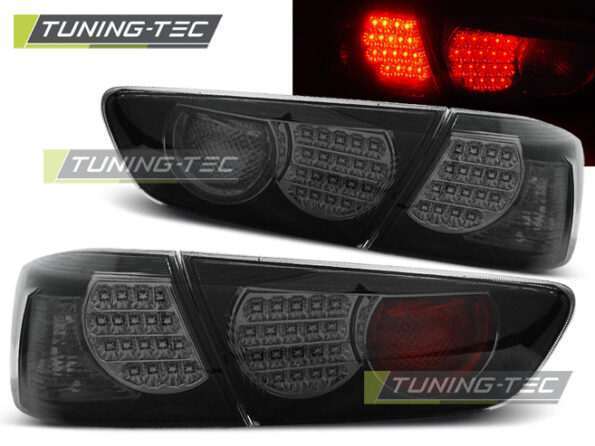 MITSUBISHI LANCER 8 SEDAN 08-11 Μαύρο SMOKE LED