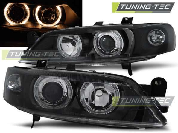 OPEL VECTRA B 99-02 ANGEL EYES Μαύρο