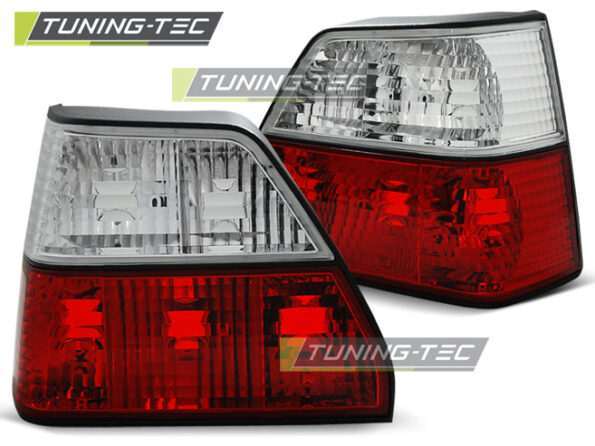 TAIL LIGHTS Κόκκινο Λευκό για VW GOLF 2 08.83-08.91