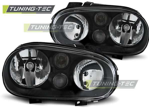 Φανάρια Μαύρο για VW GOLF 4 09.97-09.03