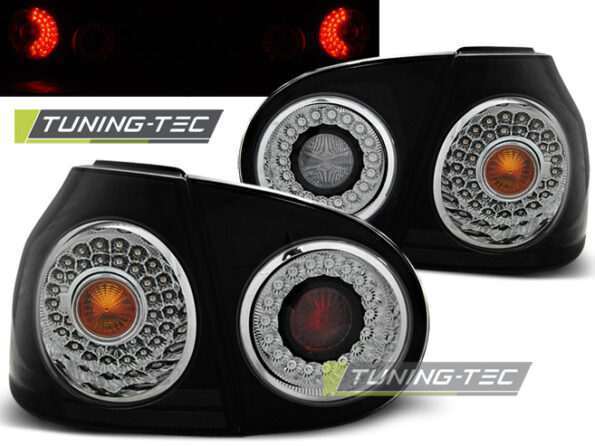 Πίσω φανάρια led SMOKE για VW GOLF 5 10.03-09