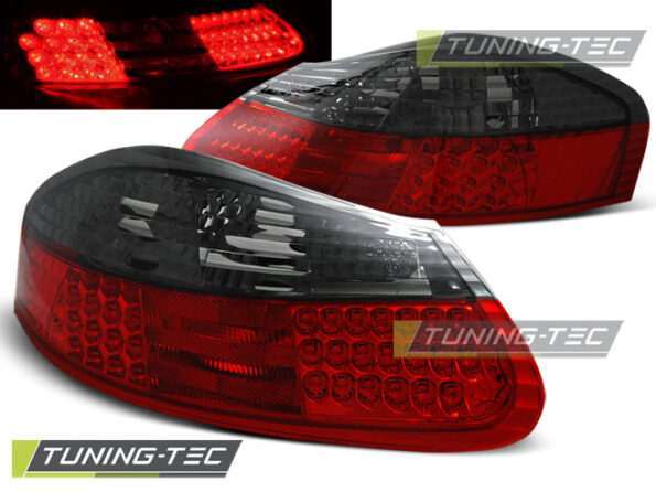 Πίσω φανάρια  led Κόκκινο SMOKE για PORSCHE BOXSTER 96-04