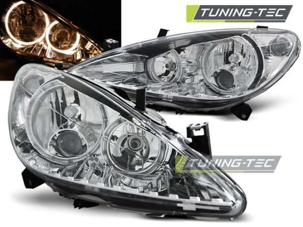PEUGEOT 307 04.01-06.05 ANGEL EYES χρωμίου