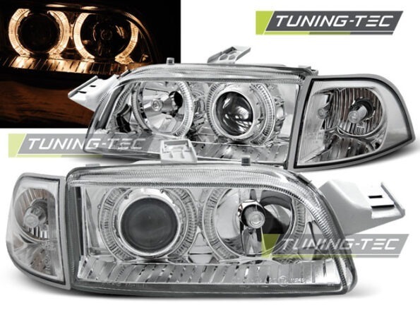 FIAT PUNTO 1 11.93-09.99 ANGEL EYES χρωμίου
