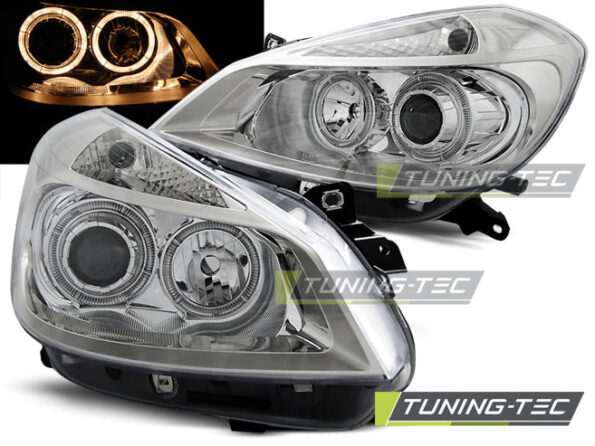 RENAULT CLIO 3 05-09 χρωμίου ANGEL EYES