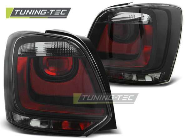 TAIL LIGHTS Κόκκινο Λευκό SMOKE SPORT για VW POLO 09-14