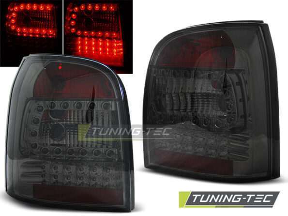 Πίσω φανάρια  led SMOKE για AUDI A4 94-01 AVANT