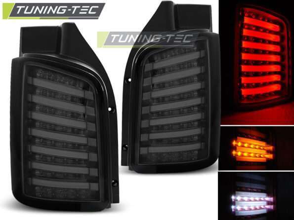 Πίσω φανάρια  led SMOKE για VW T5 04.03-09 / 10-15 TRANSPORTER