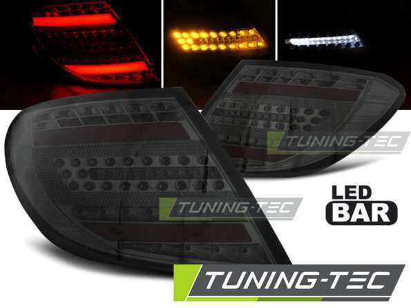 Πίσω φανάρια  led SMOKE για MERCEDES C-KLASA W204 SEDAN 07-10